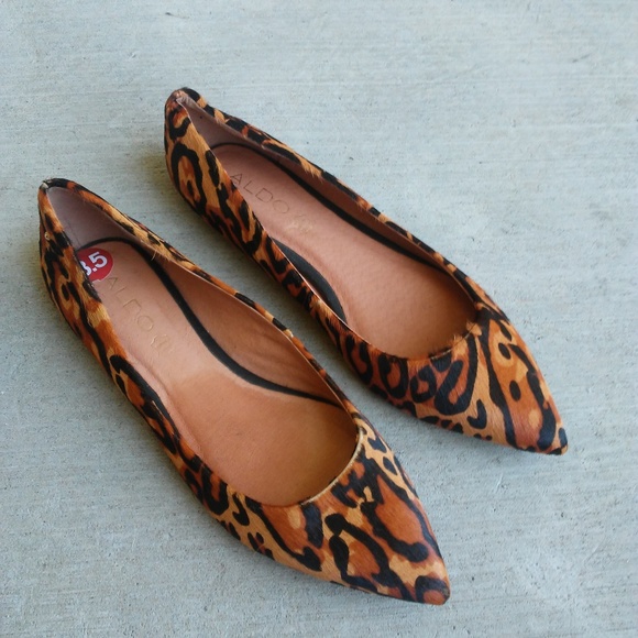 Aldo Shoes - Reserved Aldo Animal Print D'Orsay Flats